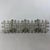 Metal Antique Green Wrought Iron Wall Coat Rack with Floral Decorations, 20th Century For Sale - Image 7 of 11