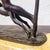 20th Century Man with Antelope in Bronze and Marble For Sale - Image 5 of 18