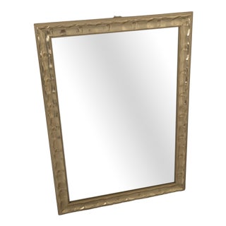 Large Vintage Mirror in Gilded Frame, 1965 For Sale
