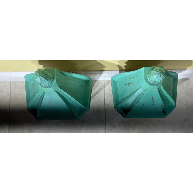 Pair of Powder Coated Aluminium Wall Lantern For Sale - Image 9 of 12