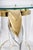 Italian Acrylic and Brass Side Table, 1960s For Sale - Image 4 of 15