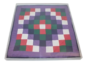 1930s Amish Doll Quilt From Lanc., Pennsylvania, One-Patch