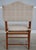 French Country Woven Seat Arm Chair For Sale - Image 4 of 17