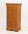 Modern Louis Philippe Style Maple Semainier Chest For Sale - Image 3 of 8