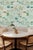 Not Yet Made - Made To Order Mahjong Garden Party Toile Grasscloth Wallpaper by House Party | 6 Yards For Sale - Image 5 of 9