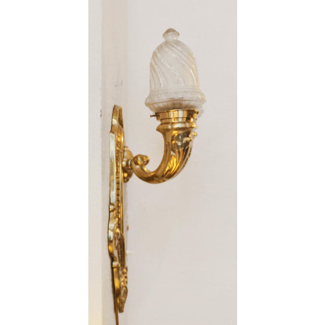 Art Nouveau Wall Lamp, 1890s For Sale - Image 3 of 15