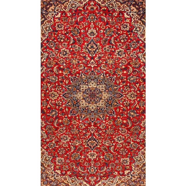Middle Eastern Rug in Wool For Sale - Image 5 of 10