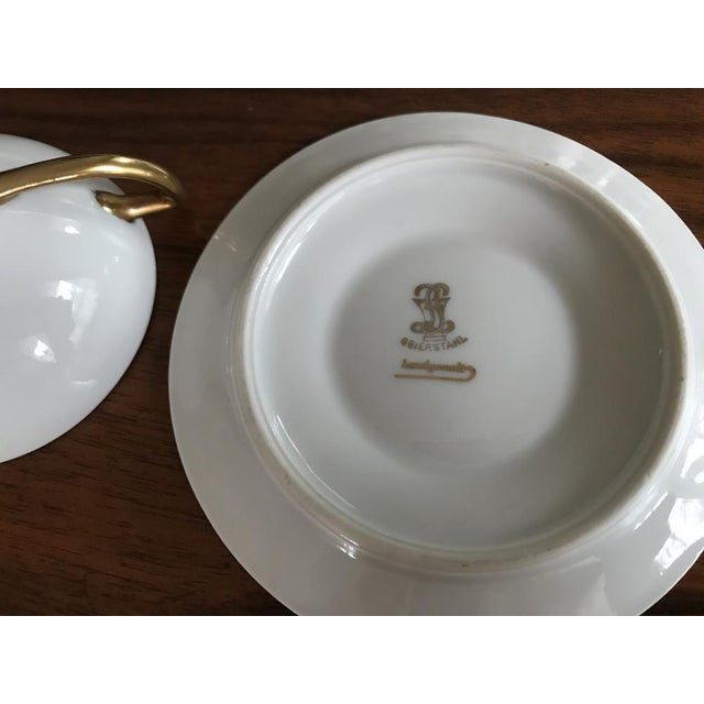 Porcelain Cup and Saucer from Geierstahl, 1950s, Set of 2 For Sale - Image 9 of 18