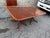 Vintage Regency Style Cross Banded Mahogany Dining Table With 2 Leaves by Biggs Furnture For Sale - Image 4 of 18