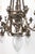 Bronze Antique Neo Rococo Cast Bronze Chandelier - Restored For Sale - Image 8 of 11