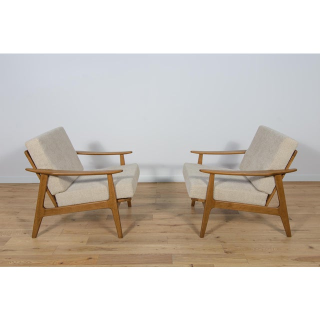 Mid-Century Modern Mid-Century Modern Polish Model 5825 Chairs, 1960s, Set of 2 For Sale - Image 3 of 18