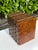 Brown Vintage Trompe-L’œil Decorative Faux Book Box For Sale - Image 8 of 12