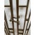 Metal Art Deco Wrought Iron & Brass Three-Panel Gates – French Modernist Style – C. 1930 For Sale - Image 7 of 11