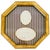 Framed Neoclassical Plaster Intaglio Medallions in Giltwood Shadow Box Frame For Sale - Image 9 of 9