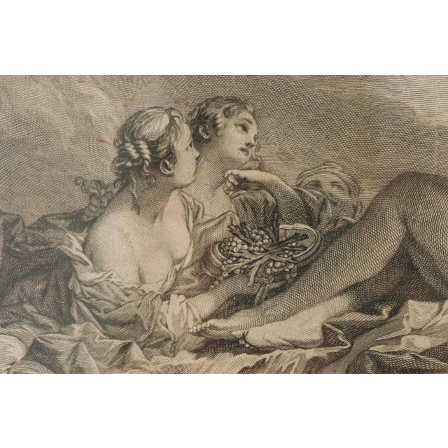 Mid 18th Century 1747 the Birth and Triumph of Venus Framed Engraving For Sale - Image 5 of 13
