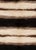 Taurus Collection striped brown, white and black goat hair rug by Doris Leslie Blau. Size: 2.10" × 4.3" (86 × 129 cm)....