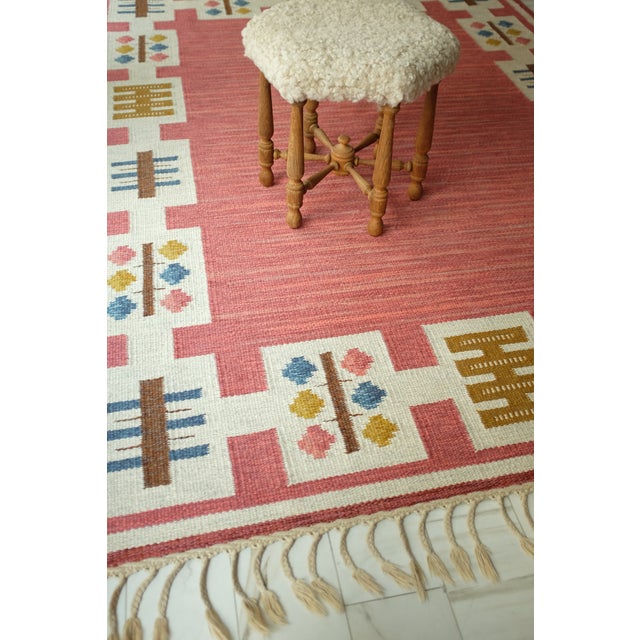 Vintage Swedish Rug by Anna Greta Sjöqvist For Sale - Image 12 of 12