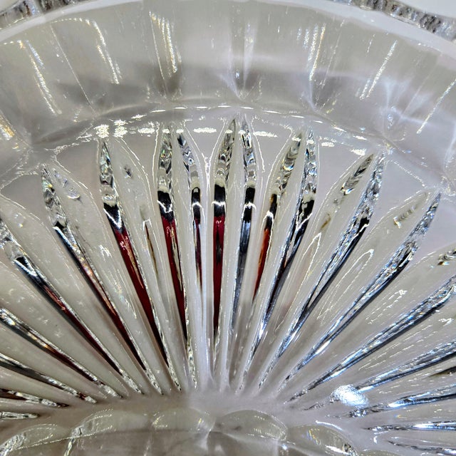 Vintage Cut Glass Crescent Dishes – Set of 4 For Sale - Image 9 of 10