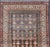 Antique Persian Hamadan Rug in Wool With All-Over Sub-Geometric Tribal Design For Sale - Image 4 of 12