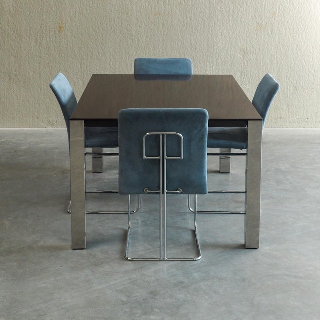 Dining Table by Giovanni Offredi for Saporiti, 1970s For Sale - Image 18 of 18