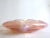 Vintage Mid Century Modernist Blush Light Pink Art Glass Flower Petal Bowl For Sale In Kansas City - Image 6 of 13