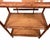 Vintage Petite Pagoda Rattan and Seagrass Bookcase Etagere For Sale - Image 9 of 10