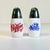 White Mid-Century Boho Chic Americana Cafe Salt & Pepper Shakers - A Pair. For Sale - Image 8 of 8