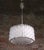 1960s Crystal Glass and Chrome Drum Pendant Lamp by J. T. Kalmar for Kalmar, 1960s For Sale - Image 5 of 11
