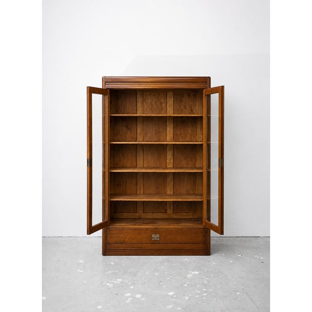 Art Nouveau Bookcase by Josef Hoffmann Portois & Fix, Vienna, Austria, 1900s For Sale - Image 5 of 17