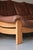 Mid-Century Modern Vintage Three-Seater Sofa in Elm and Leather from Maison Regain, 1970s For Sale - Image 3 of 14