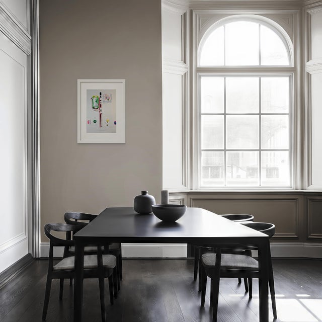 Wood Large Contemporary Organic Modern Herbarium Study #6 | Botanical Painting | Floral For Sale - Image 7 of 7
