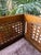 1950s Vintage Mid-Century Modern Cane Back Bench For Sale - Image 11 of 12