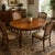Traditional Vintage Traditional Oval Dining Table With Bookmatched Walnut Veneer Top For Sale - Image 3 of 12