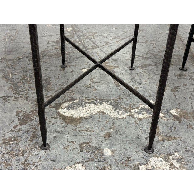 Arteriors Home Lisa Luby Ryan Collection Metal Storage Side Tables, Pair For Sale - Image 10 of 12