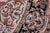 Textile Shabby Chic 1990's Medallion Anarkali Pak-Persian Gray/Black Wool Round Rug- 6'1'' X 6'1'' For Sale - Image 7 of 9