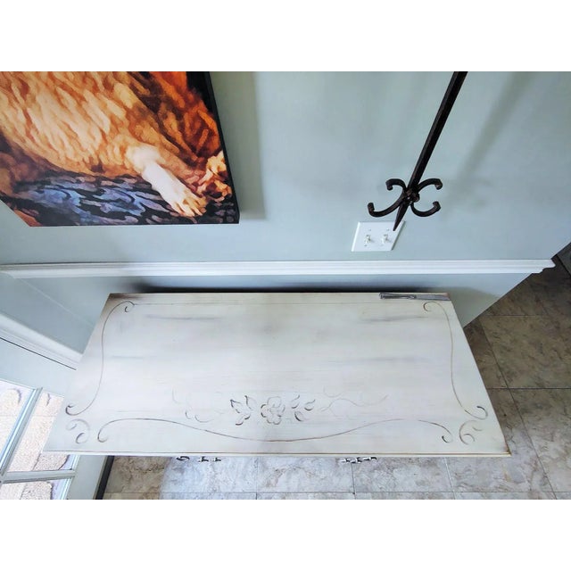 Ethan Allen Hand Painted Chest of Drawers For Sale - Image 14 of 18