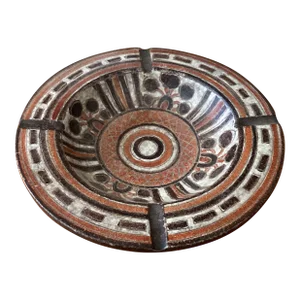Mid Century Modern Ceramic Pottery Large Ashtray/Bowl 75576 Italy