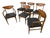 Mid-Century Modern Mid-Century Modern Walnut Dining Chairs - Set of 6 For Sale - Image 3 of 9