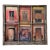 Rustic Six-Pane Window Frame Displaying "San Miguel Doors" Photography by Andrew Butler For Sale