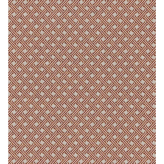 The House of Scalamandré Candelaria Fabric, Brick For Sale