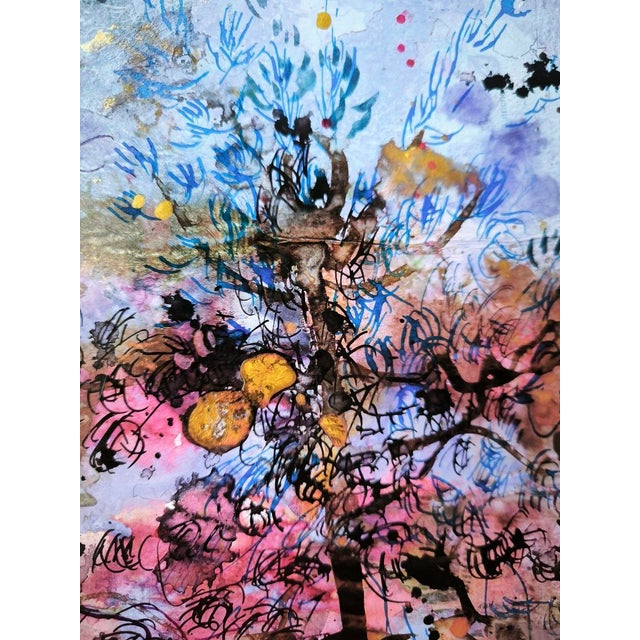 Linda Clerget, End of Day, Ink, Framed For Sale - Image 6 of 7