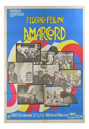Amarcord Film Poster, Italy, 1973