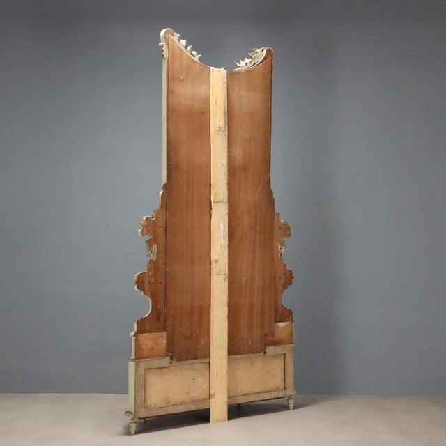 Late 19th Century Neo-Classical Gilded Mirror, Italy For Sale - Image 10 of 11