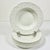 American 1989 Vintage English Americana Wedgwood for Ralph Lauren Le Blanc Claire Coupe Soup Bowl - Set of 7 For Sale - Image 3 of 9