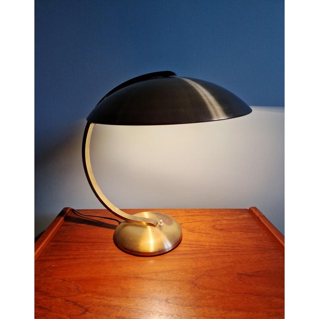 Bauhaus Table Lamp by Egon Hillebrand for Hillebrand Lighting, Germany, 1930s For Sale - Image 11 of 18