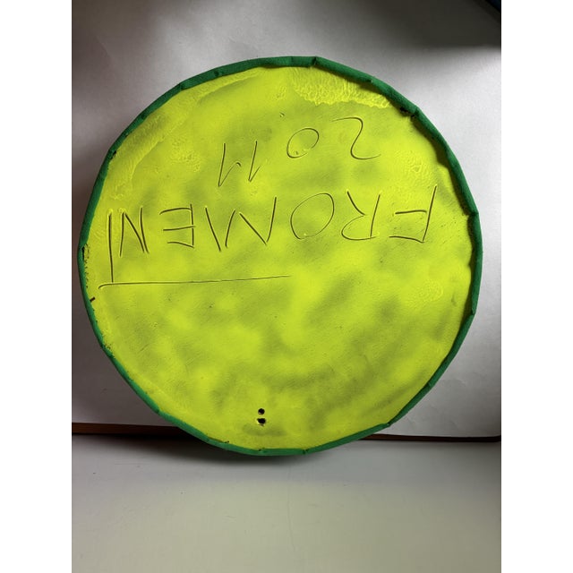 Chartreuse Michel Froment, Diptych Wall Sculptures, 2011, Mixed Media, Set of 2 For Sale - Image 8 of 11