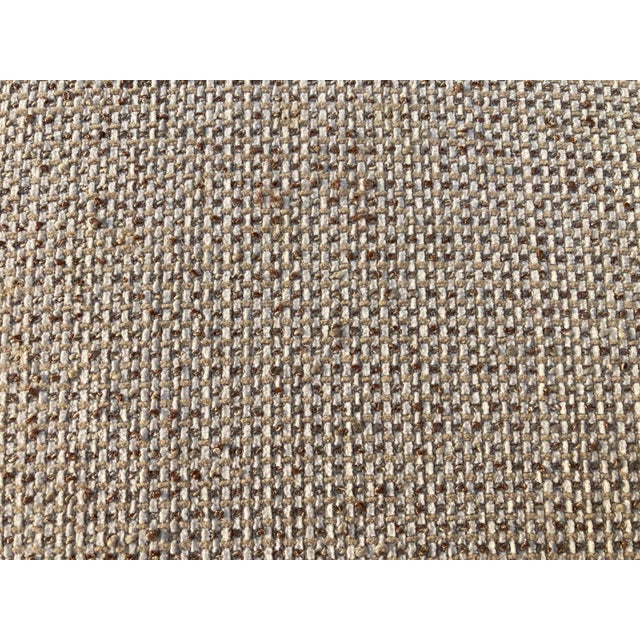 Mid-Century Round Walnut Chair, 1960s, Set of 4 For Sale - Image 6 of 13