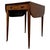 A beautifully crafted 19th-century georgian style pembroke table, constructed in richly coloured mahogany and combining...