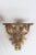 Mid 20th Century Italian Rococo Style Carved Floral Gilt Wood Wall Bracket For Sale - Image 5 of 7
