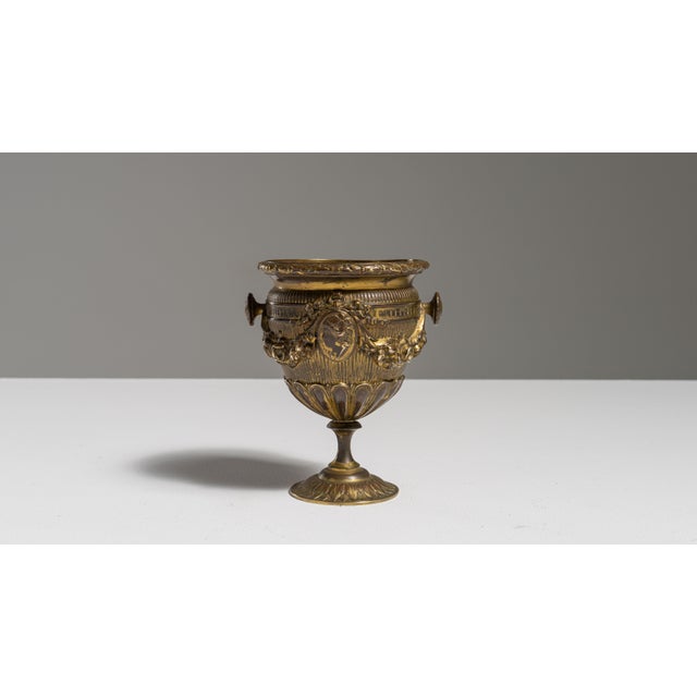 19th Century French Victorian Brass Chalice For Sale - Image 14 of 15